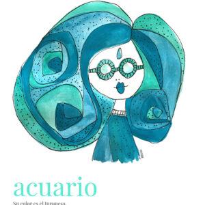 Chicas de calendario - Acuario